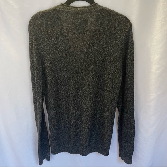 Abercrombie & Fitch Cardigan Medium Front Pocket Academia Sweater Grandpacore - Picture 10 of 16